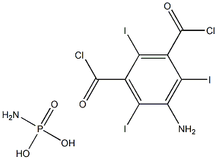 5 AMINO-2,4,6-TRIIODO ISOPHTHALOYL CHLORIDEIPHOSPHAMIDE 구조식 이미지