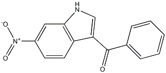 (6-nitro-1H-indol-3-yl)(phenyl)methanone 구조식 이미지