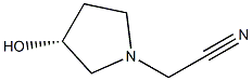 (R)-2-(3-hydroxypyrrolidin-1-yl)acetonitrile Structure