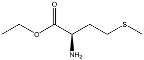 (R)-ethyl 2-amino-4-(methylthio)butanoate 구조식 이미지