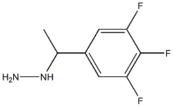 1-(1-(3,4,5-trifluorophenyl)ethyl)hydrazine 구조식 이미지