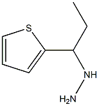 1-(1-(thiophen-2-yl)propyl)hydrazine 구조식 이미지