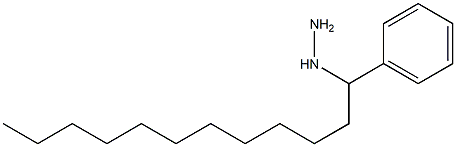 1-(1-phenyldodecyl)hydrazine 구조식 이미지