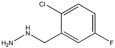 1-(2-chloro-5-fluorobenzyl)hydrazine Structure