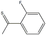 1-(2-fluorophenyl)ethanethione Structure