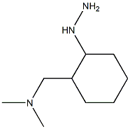 1-(2-hydrazinylcyclohexyl)-N,N-dimethylmethanamine 구조식 이미지