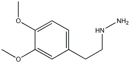 1-(3,4-dimethoxyphenethyl)hydrazine Structure