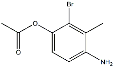 1-(4-Amino-2-bromo-3-methyl-phenyl)-acetic acid 구조식 이미지