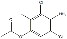 1-(4-Amino-3,5-dichloro-2-methyl-phenyl)-acetic acid Structure