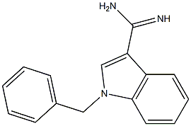 1-benzyl-1H-indole-3-carboximidamide Structure