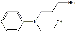 2-(N-(3-aminopropyl)-N-phenylamino)ethanol 구조식 이미지