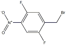 2,5-DIFLUORO-4-NITROBENZYL BROMIDE Structure