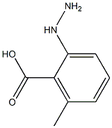 2-hydrazinyl-6-methylbenzoic acid 구조식 이미지