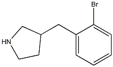 3-(2-bromobenzyl)pyrrolidine 구조식 이미지