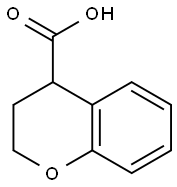 3,4-dihydro-2H-chromene-4-carboxylic acid Structure