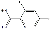 3,5-difluoropyridine-2-carboxamidine 구조식 이미지