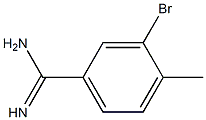 3-bromo-4-methylbenzamidine Structure