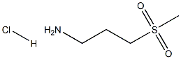 3-methanesulfonyl-propylamine hydrochloride Structure