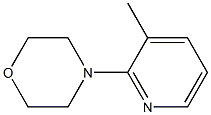 4-(3-methylpyridin-2-yl)morpholine 구조식 이미지