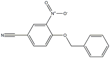 4-(benzyloxy)-3-nitrobenzonitrile 구조식 이미지