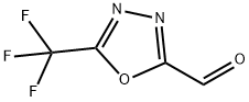 5-(trifluoromethyl)-1,3,4-oxadiazole-2-carbaldehyde 구조식 이미지