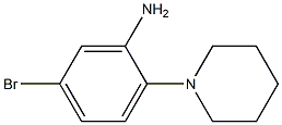 5-BROMO-2-PIPERIDIN-1-YLANILINE 구조식 이미지