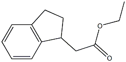 ethyl 2-(2,3-dihydro-1H-inden-3-yl)acetate Structure