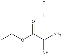 ethyl 2-amino-2-iminoacetate hydrochloride 구조식 이미지