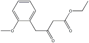 ethyl 4-(2-methoxyphenyl)-3-oxobutanoate 구조식 이미지