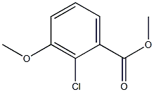 methyl 2-chloro-3-methoxybenzoate 구조식 이미지