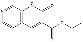 ethyl 2-oxo-1,2-dihydro-1,7-naphthyridine-3-carboxylate Structure