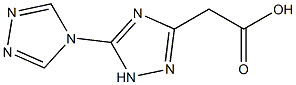 2H-3,4'-Bi-1,2,4-triazol-5-ylacetic acid Structure