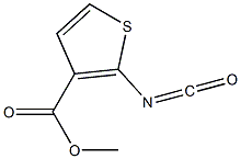Methyl 2-isocyanatothiophene-3-carboxylate Structure