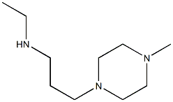 N-Ethyl-3-(4-methyl-1-piperazinyl)-1-propanamine Structure