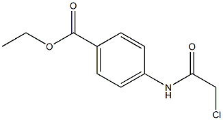 4-(2-Chloro-acetylamino)-benzoic acid ethyl ester Structure