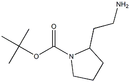 1-Boc-2-(aminoethyl)pyrrolidine Structure