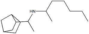 (1-{bicyclo[2.2.1]heptan-2-yl}ethyl)(heptan-2-yl)amine Structure