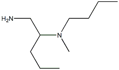 (1-aminopentan-2-yl)(butyl)methylamine Structure