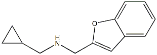 (1-benzofuran-2-ylmethyl)(cyclopropylmethyl)amine 구조식 이미지