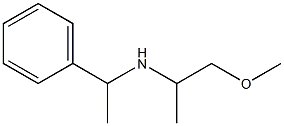 (1-methoxypropan-2-yl)(1-phenylethyl)amine 구조식 이미지