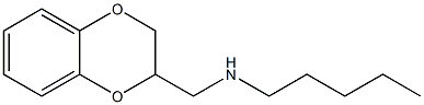 (2,3-dihydro-1,4-benzodioxin-2-ylmethyl)(pentyl)amine 구조식 이미지