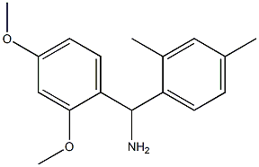 (2,4-dimethoxyphenyl)(2,4-dimethylphenyl)methanamine 구조식 이미지