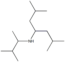 (2,6-dimethylheptan-4-yl)(3-methylbutan-2-yl)amine 구조식 이미지