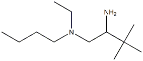 (2-amino-3,3-dimethylbutyl)(butyl)ethylamine Structure