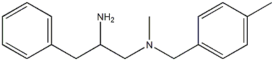 (2-amino-3-phenylpropyl)(methyl)[(4-methylphenyl)methyl]amine 구조식 이미지