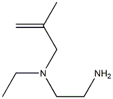 (2-aminoethyl)(ethyl)(2-methylprop-2-en-1-yl)amine Structure