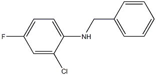 (2-chloro-4-fluorophenyl)(phenyl)methylamine Structure