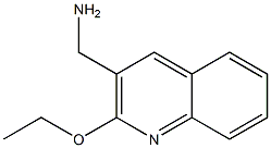 (2-ethoxyquinolin-3-yl)methanamine 구조식 이미지