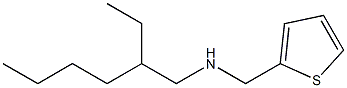 (2-ethylhexyl)(thiophen-2-ylmethyl)amine Structure