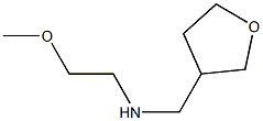 (2-methoxyethyl)(oxolan-3-ylmethyl)amine Structure